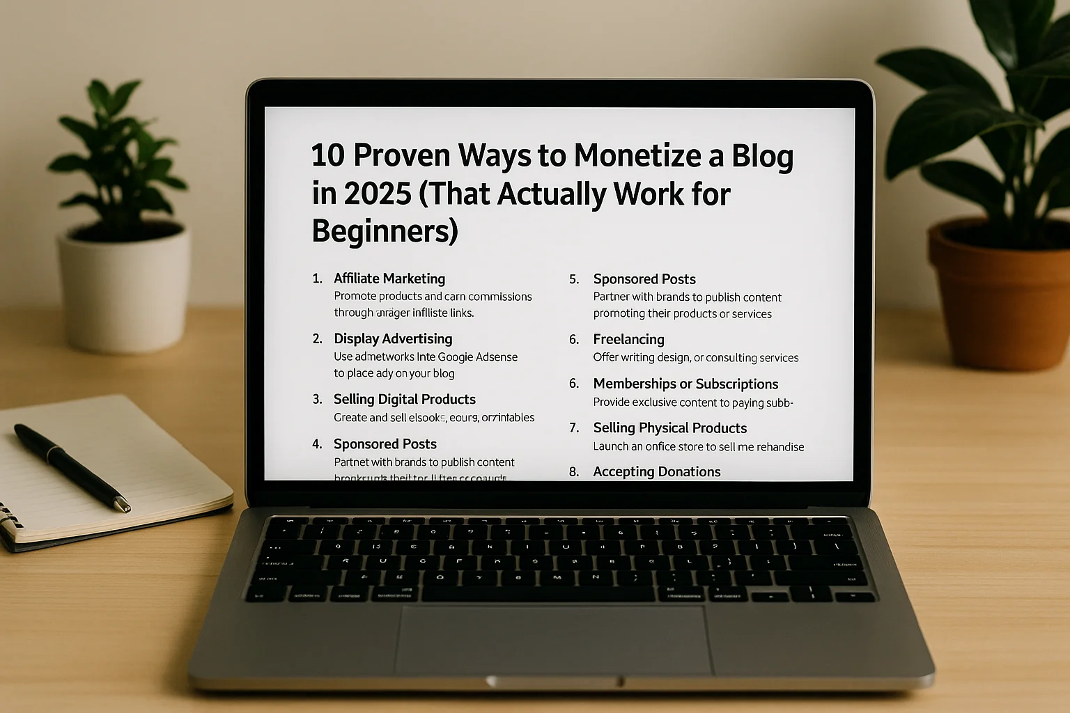 Start Monetising your Blog